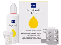 Hidro Health H2O2 Kit Viagem Líquido Lentes de Contacto
