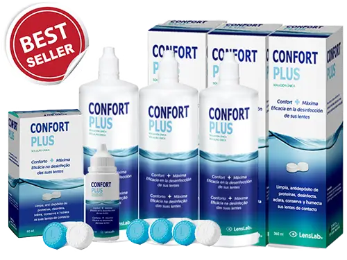 Confort Plus Líquido Lentes de Contacto