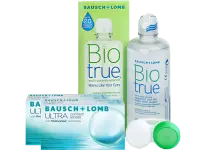 Lentes de Contato Bausch+Lomb ULTRA + Biotrue - Packs