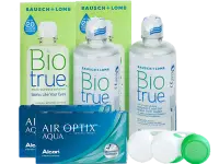 Lentes de Contato Air Optix Aqua + Biotrue - Packs