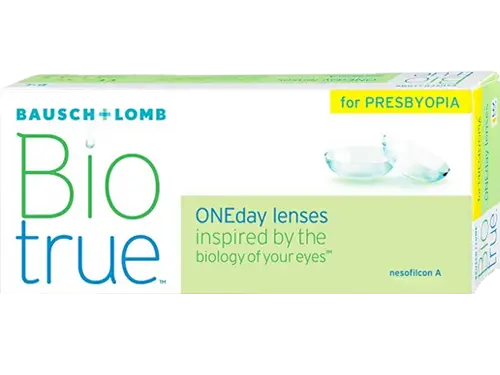Lentes de Contacto Biotrue OneDay for Presbyopia