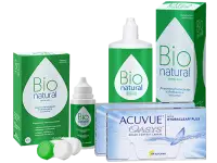 Lentes de Contato Acuvue Oasys + BioNatural - Packs