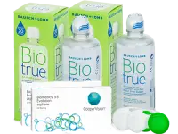 Lentes de Contato Biomedics 55 Evolution + Biotrue - Packs