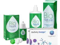 Lentes de Contato Biofinity Energys + BioNatural - Packs