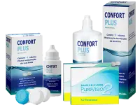 Lentes de Contato Purevision2 for Presbyopia + Confort Plus - Packs