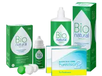 Lentes de Contato Purevision2 for Presbyopia + BioNatural - Packs
