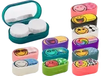 Estojo Smiley World com Espelho Acessório Lentes de Contacto